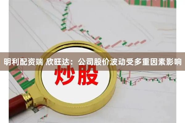 明利配资端 欣旺达：公司股价波动受多重因素影响
